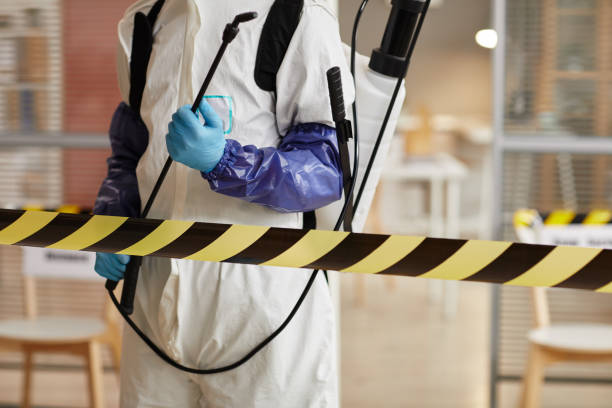 Professional Blood Cleanup technician working in Taftville, CT
